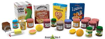 Around The Sims 4 Custom Content Download Breakfast Clutter Sims Sims 4 Contenu Personnalise Sims 4 Cc Meubles