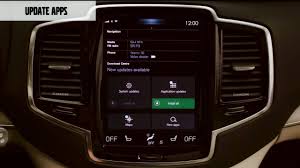 Volvo How To Update Apps With Volvo Sensus Connect Youtube