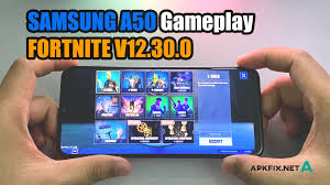 Samsung A50 Gameplay Fortnite V12 30 0 Fortnite Gameplay Samsung
