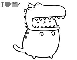 Dibujos Para Colorear Pusheen