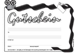 Dafür schreiben sie ihren text von hand oder per computer auf papier. Gutschein Film Kino Video Pdf Vorlage Zum Ausdrucken