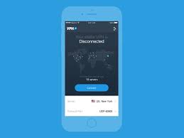 Connecting Animation For Vpn App App App Design Mobile App