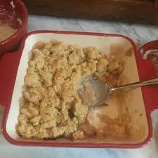 Easy Apple Crisp With Pie Filling Recipe Apple Crisp Easy Easy Apple Crisp Recipe Filling Recipes