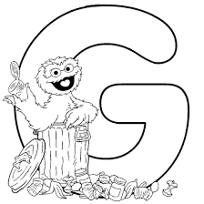 Letra G Para Colorear