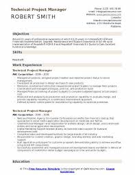 A proven job specific resume sample for landing your next job in 2020. Technical Project Manager Resume Samples Qwikresume