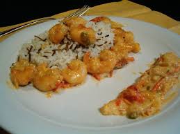 Scampi A La Sauce Malgache Agir Avec Madagascar Poivron Vert Sauce Concentre De Tomate