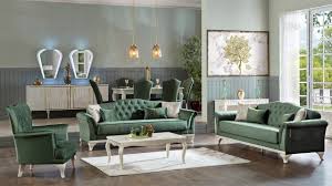 Koltuk Takimlari Sofa Set Green Sofa Hall Decor
