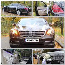 Location De Voiture De Mariage Mercedes Classe S 2018 Avec Chauffeur Prive Luxury Sedan Limousine Sedan
