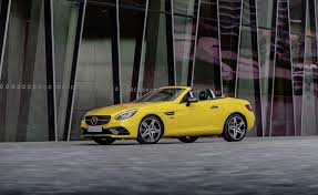 Mundo Quatro Rodas Mercedes Benz Say Goodbye To The Line Slc Small Mercedes Slc Mercedes Amg Mercedes