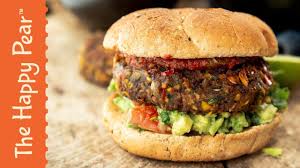 Vegan Burrito Burger Feburegary The Happy Pear Youtube Vegan Burrito Happy Pear Recipes Vegetarian Recipes