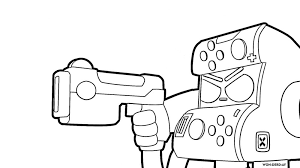 Dibujos De Brawl Stars Para Colorear De 8 Bit