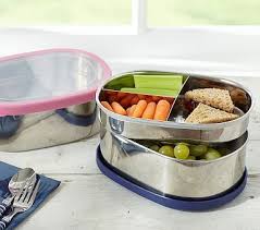 Spencer Stainless Bento Box Pottery Barn Kids Lunch Pottery Barn Lunch Box Retro Lunch Boxes
