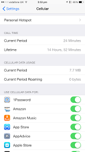 You Can Check On Significant Data Hogs Right From The Ios Settings App Iphone Ipad Settings App