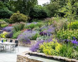 1 037 Likes 14 Comments Nic Howard Garden Design Nichoward On Instagram Dealing With A Slope Courtyard Gardens Design Garden Design Modern Landscaping