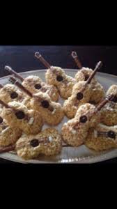 Guitar Rice Crispy Treats Coco Inspired Mexican Treats Birthday Party Treats Crispy Treats