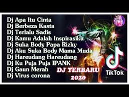 Dj Tiktok 2020 Dj Terbaru 2020 Full Bass Dj Cinta Apa Itu Cinta Remix Terbaik 2020 Dj Slow Remix Youtube Dj Musik Dj Dj Remix