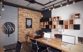 Small Industrial Office 3d Model Home Office Design Home Office Layouts Office Furniture Layout