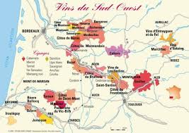 Les Vignobles Du Sud Ouest Carte Des Vins Vins Vin De France