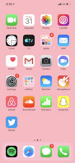 Pin By Minhthuyqb On I P H O N E S E T U P Iphone Organization Homescreen Iphone Iphone App Layout