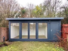 Combination Garden Room And Store Summer House Garden Shed Design Backyard Office