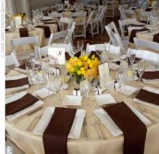 Yellow Reception Decor Round Wedding Tables Reception Decorations Wedding Table Settings