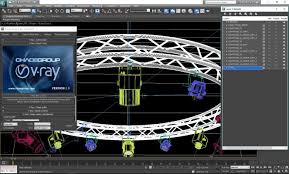 3d Model Store 3d Truss And Lights 3dmodel Free Photo Render Cgtrader Designers Stone Turbosquid Gate Cgartist 3d Tv Studio News Broadcast St