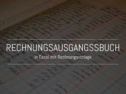 🖤.hi y'all and happy sunday! Rechnungsausgangsbuch In Excel Mit Rechnungsvorlage Fischerberger