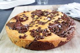 Marbre Aux Pepites De Chocolat Recette Recette Dessert Pepite Chocolat Gateau Marbre Chocolat