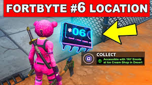 Emote at an ice cream store within the desert. Accessible With Yay Emote At An Ice Cream Shop In The Desert Fortnite Fortbyte 6 Location Guide Youtube