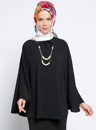Zinet Tesettur Yarasa Kol Siyah Gomlek Modelleri Moda Tesettur Giyim Moda Stilleri Moda Kiyafet
