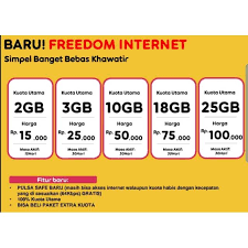 Tersedia berbagai paket data im3 ooredoo dengan harga terbaik sesuai kebutuhan kamu. Inject Paket Internet Freedom Internet Indosat Shopee Indonesia