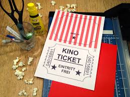 Gutschein vorlagen als jpg, png und/oder pdf downloaden und verschenken. Welcome To The Movies Kinogutschein Selber Basteln Hello Mime Studio
