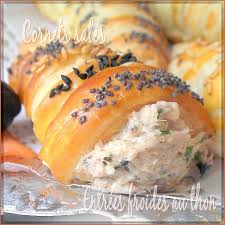 Cornets Sales Au Thon Recette Recettes De Cuisine Entree Froide Facile Entrees Froides