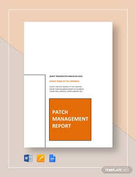Instantly Download Patch Management Report Template Sample Example In Microsoft Word Doc Google Docs Apple Pag In 2020 Patch Management Word Doc Report Template