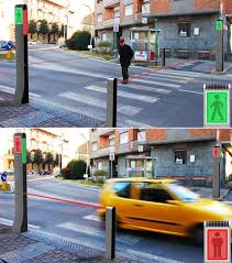 Laser Crosswalk Concept Interactive Design City Design Design