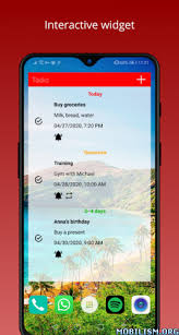 Apktime Todo Task Reminder Pro Widget Apk 1 3 Build 47 In 2020 Widget Buying Groceries Homescreen