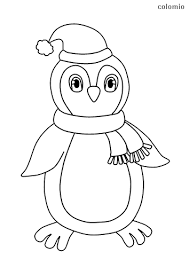 Dibujo Pinguino Para Colorear