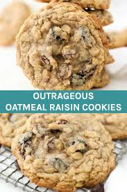Soft Chewy Oatmeal Raisin Cookies Recipe Oatmeal Raisin Cookies Chewy Cookie Recipes Oatmeal Raisin Soft Oatmeal Raisin Cookies