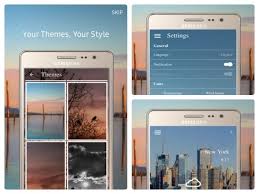 Smartphone App Nice Weather For Samsung Z1 Z2 And Z3 Samsung Smartphone Apps Smartphone