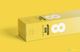 Free Vertical Box Mockup For Cardboard Zippypixels Box Mockup Free Packaging Mockup Photoshop Mockup Free