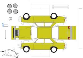 Mercedes Benz Maquettes Paper Car Mercedes Benz Mercedes