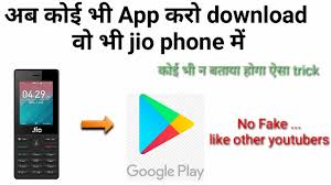 How To Download Apps From Playstore In Jio Phone Jio Phone Me Apps Kaise Download Kare Youtube