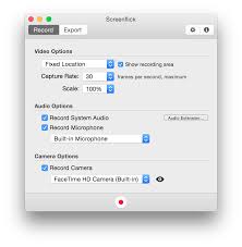 Screenflick Fast Screen Recorder For Mac Os X Screen Recorder Facetime Hd Camera