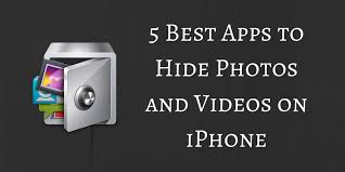 5 Best Free Apps To Hide Photos And Videos On Iphone Hidden Photos Best Free Apps Iphone