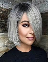 Double 2020 oscar nominee cynthia erivo's iconic short hairstyle is a bold move for anyone, but obviously looks beautiful, so if you're going for the wow factor. Loading Hair Styles Silver Hair Color Bob Hairstyles For Round Face