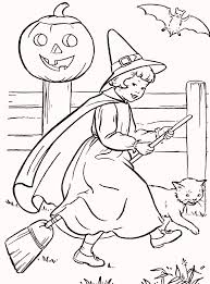 Coloringpagesfortoddlers Com Enjoy These Free Printable New Vintage Halloween Coloring Pages Witch Coloring Pages Halloween Coloring Book Halloween Coloring