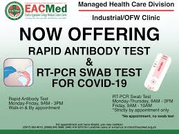 Eacmed Now Offers Rapid Antibody Test Eac Medical Center Cavite Facebook