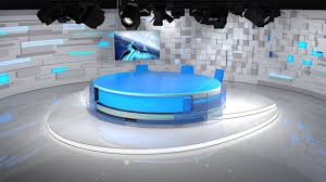 Virtual Tv Studio 02 3d Model Tv Set Design Studio Exhibition Design