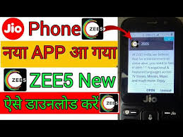 Jio Phone Me Zee5 App New Update Jio Phone Me Zee5 Kaise Download Kare Youtube
