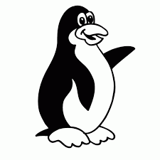 Dibujo Pinguino Para Colorear